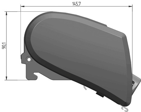 Markíza Thule omnistor 6300 antracit 4,25m mystic grau