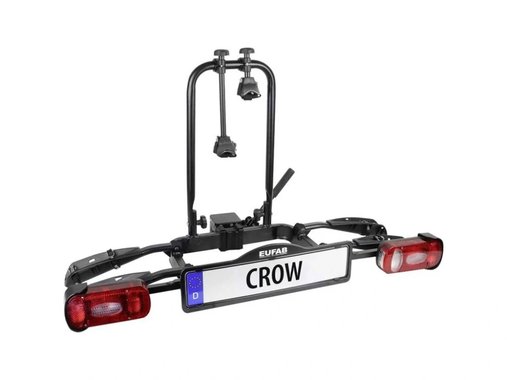 B332650 Eufab Crow nosič bicyklov na ťažné zariadenie, 2x bicykel