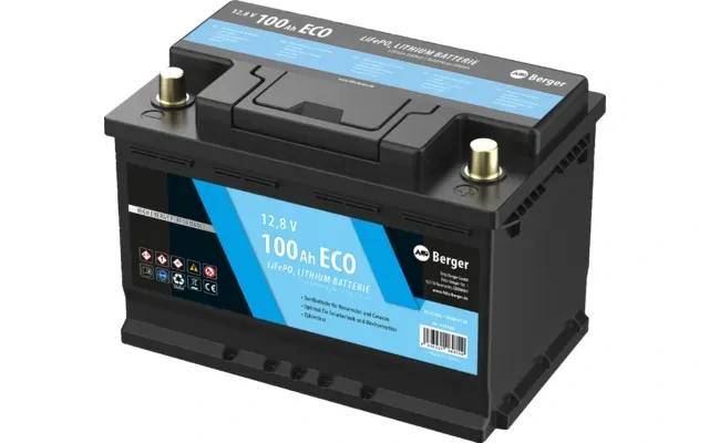 B067666 Batéria Berger 12,8V 100Ah LiFePO4 Eco