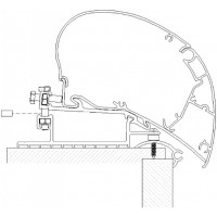 Adaptér Thule rooftop