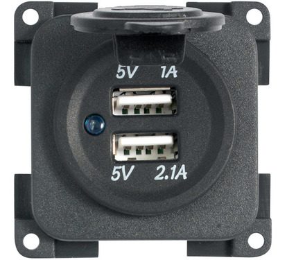 802091 USB dvojzásuvka