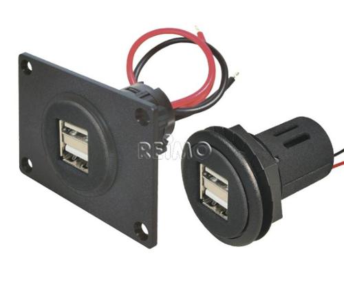 811761 USB zásuvka 12/24V 2x2,5A