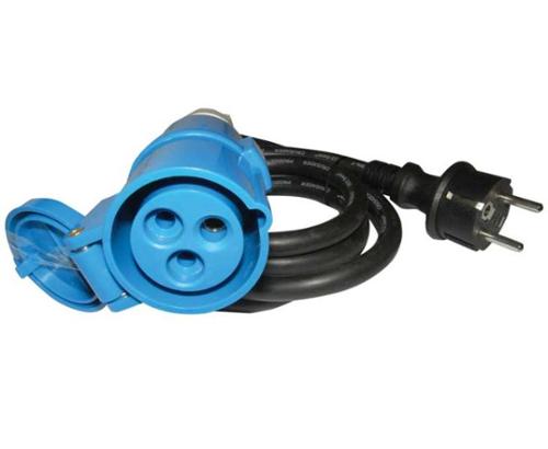 82021 Adaptér kábel Schuko/CEE 3x2,5mm 1,5m karavan