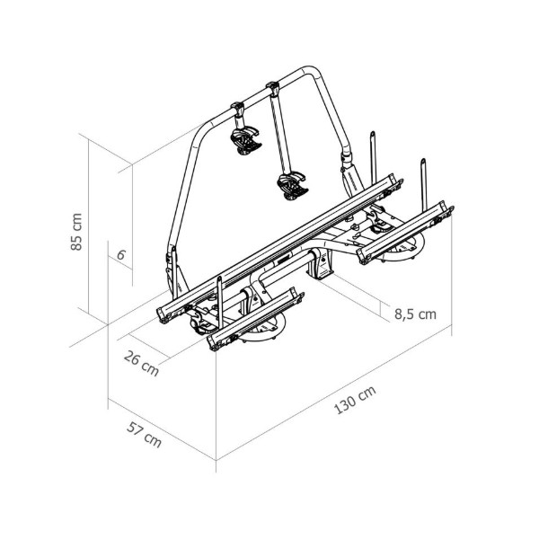 443431 Thule caravan superb