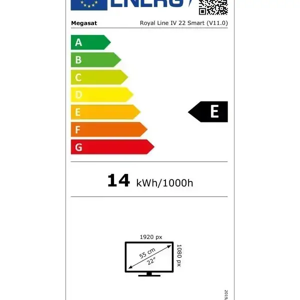 Smart LED TV Megasat Royal Line IV 22"