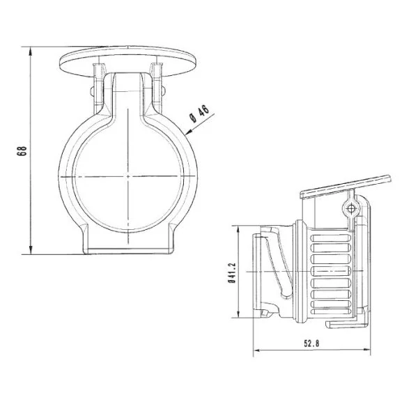 140/143 Adaptér 13 - 7 pin