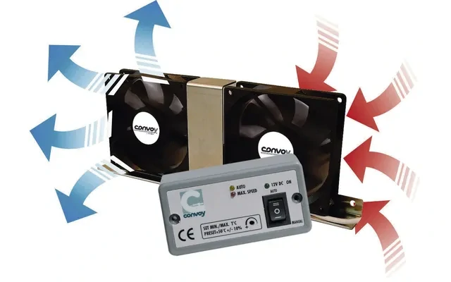 B169530 Ventilátor pre chladničky dvojitý