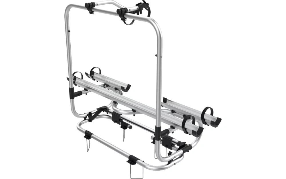 Premium 2XL nosič bicyklov na oje strieborný