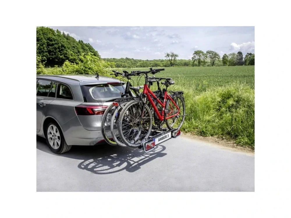 B332670 Eufab Amber Nosič bicyklov na ťažné zariadenie, 3x bicykel