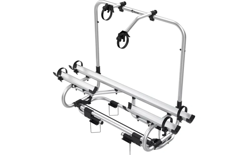 Premium 2XL nosič bicyklov na oje strieborný
