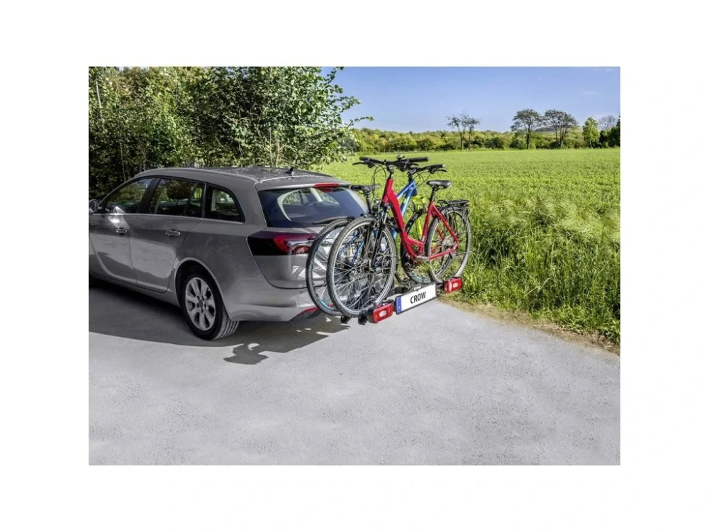 B332650 Eufab Crow nosič bicyklov na ťažné zariadenie, 2x bicykel