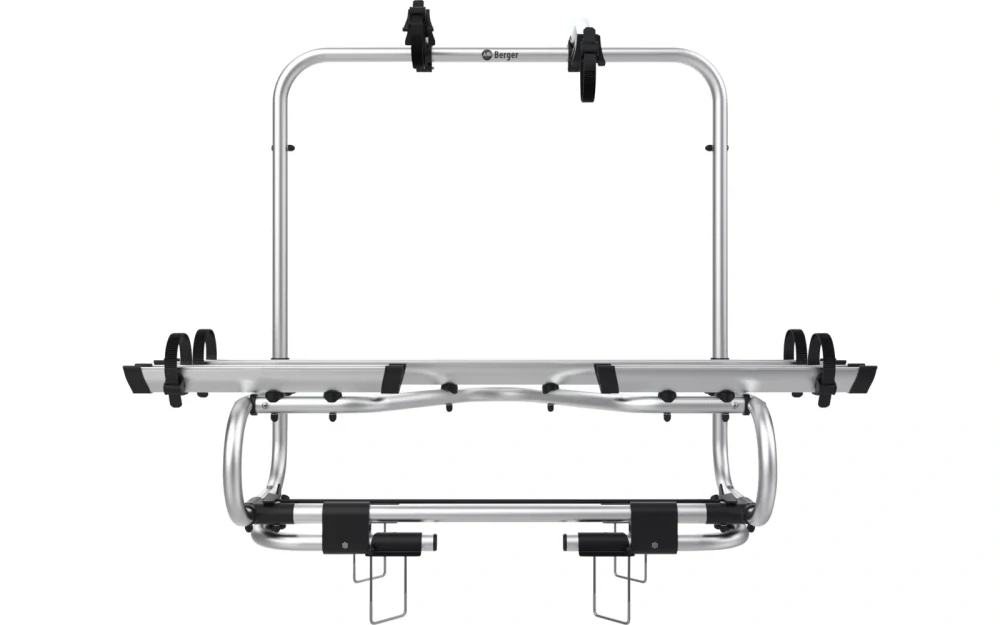 Premium 2XL nosič bicyklov na oje strieborný