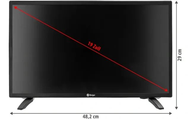 B010377 Smart TV Berger 19´´ 12/24V