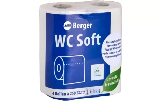 B167880 Berger WC Soft toaletný papier (4 rolky)