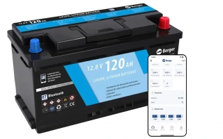 B670819 Batéria LiFePO4 120 Ah 12V s Bluetooth Berger